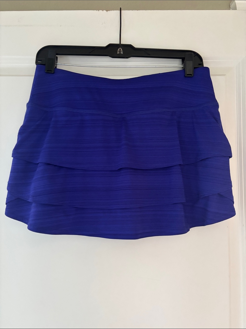 Athleta Tiered Mini Skirt - Cobalt Blue